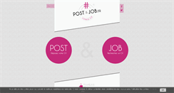 Desktop Screenshot of postnjob.com