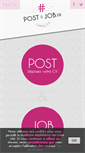 Mobile Screenshot of postnjob.com